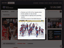Tablet Screenshot of kskscollectibles.com